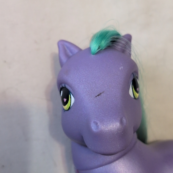 My Little Pony G3 Peach Surprise Purple Horse Hasbro Avon Exclusive - Picture 2 of 9